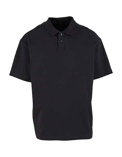 Build Your Brand Oversized Polo Shirt bedrukken
