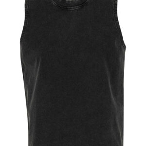 Build Your Brand Ladies Vintage Washed Sleeveless Tee bedrukken