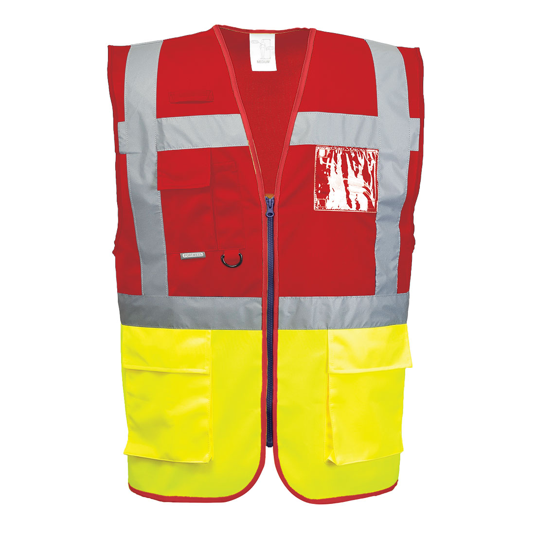 Portwest Paris Hi-Vis Contrast Executive Vest bedrukken - Afbeelding 2