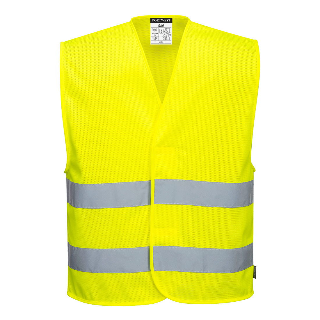 Portwest MeshAir Hi-vis vest bedrukken