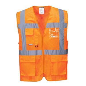 Portwest Athene Hi-Vis Mesh Executive Vest bedrukken