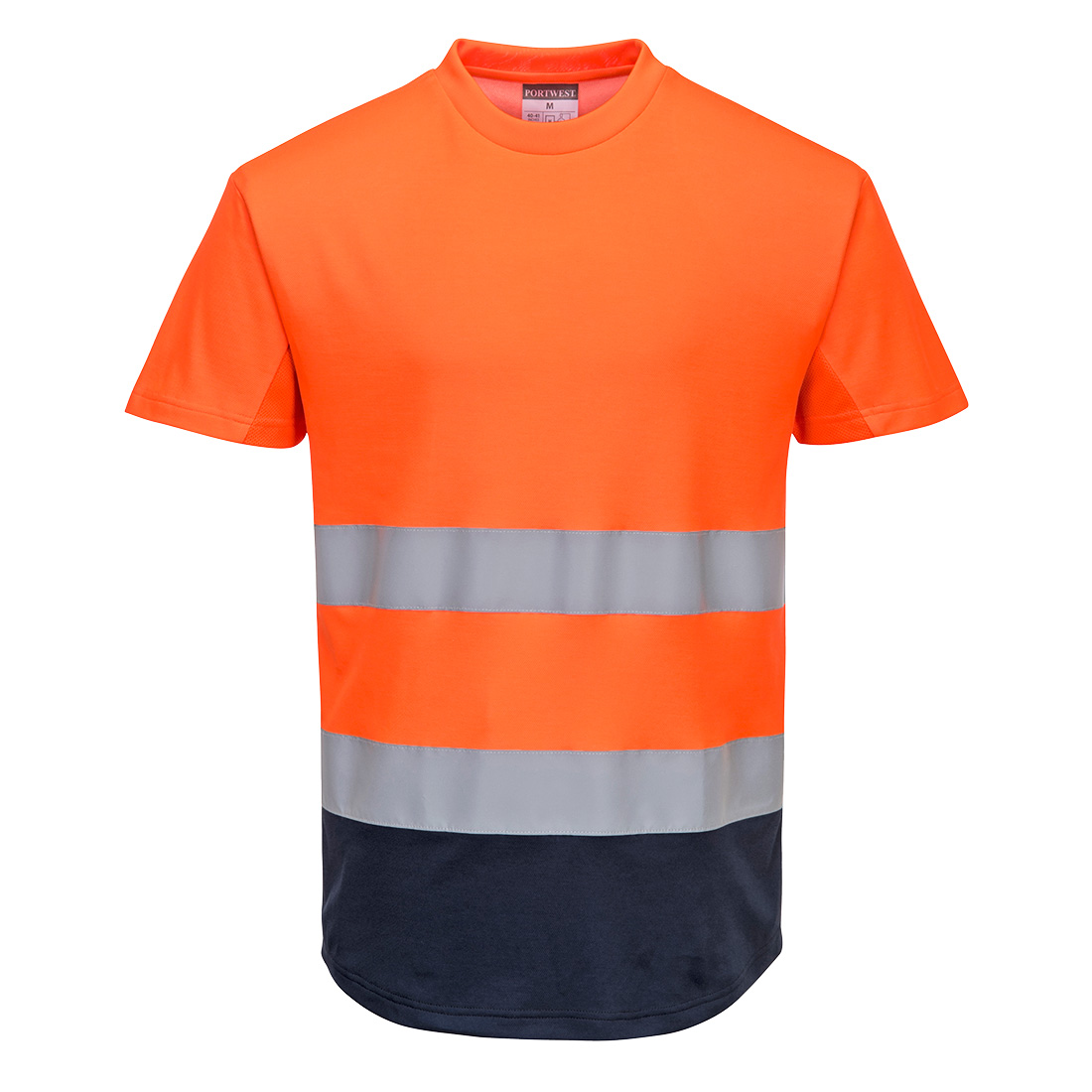 Portwest Tweekleurig Mesh T-shirt bedrukken