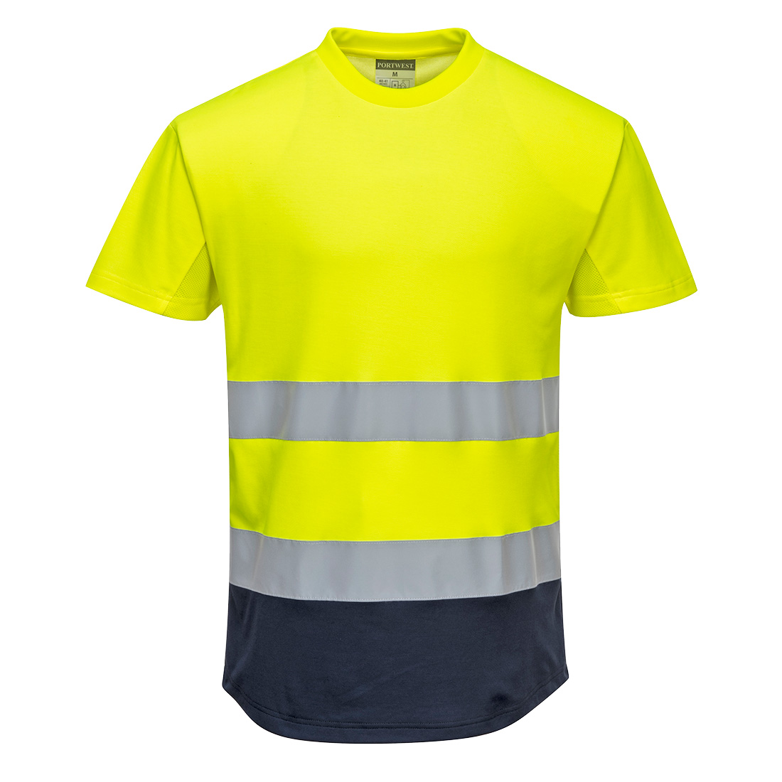 Portwest Tweekleurig Mesh T-shirt bedrukken - Afbeelding 2