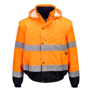 Portwest HI-Vis 2-in-1 Bomberjack bedrukken