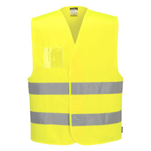 Portwest Hi-Vis Vest - Dubbele ID Houder bedrukken