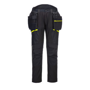 Portwest DX4 Softshell Broek met afneembare holsterzakken (regular) bedrukken