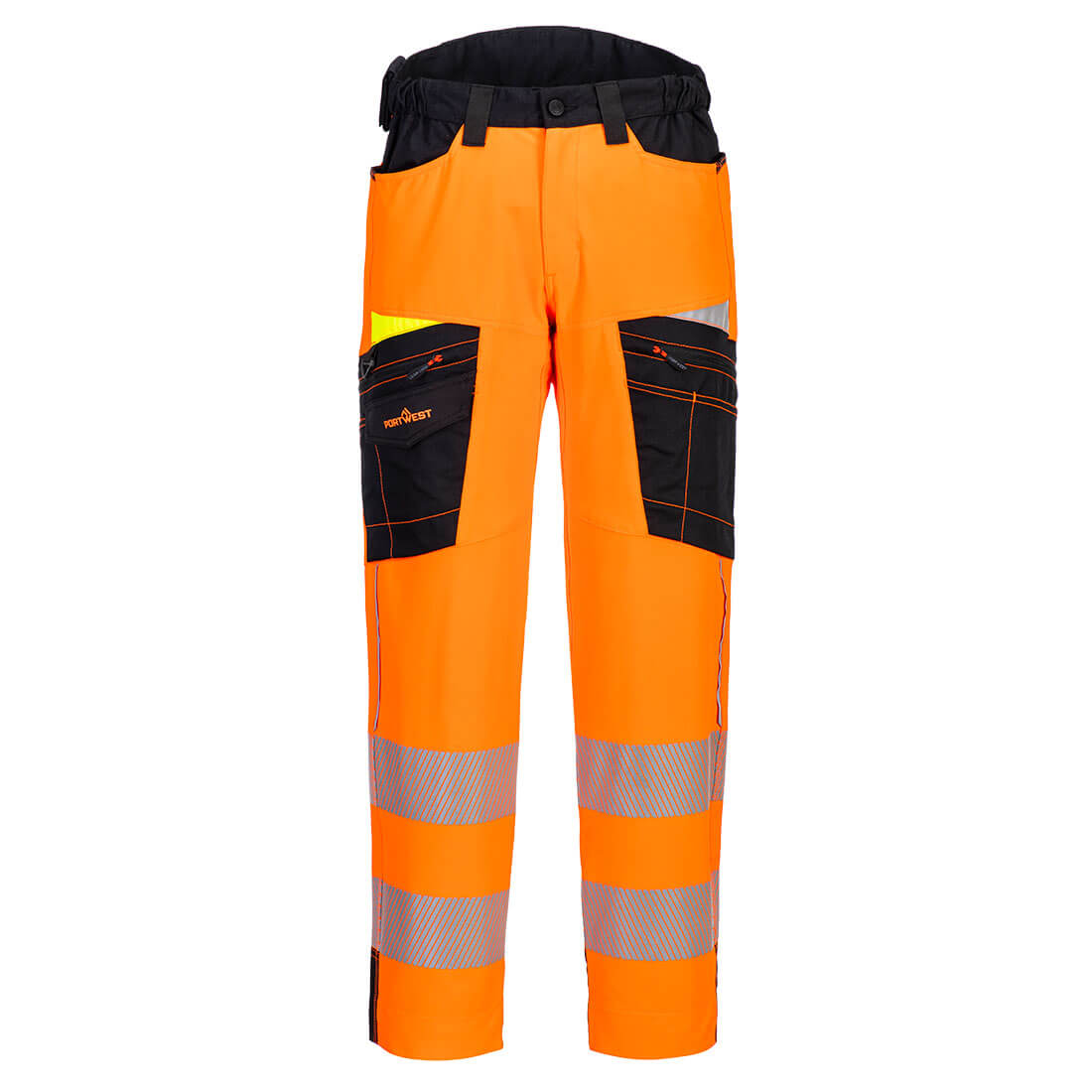 Portwest DX4 Hi-Vis Service Broek (regular) bedrukken