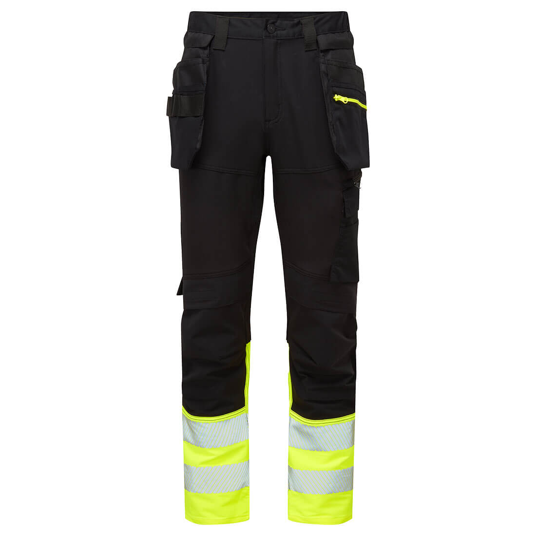 Portwest DX4-Hi-Vis Broek klasse 1 met afneembare holsterzakken (regular) bedrukken - Afbeelding 2