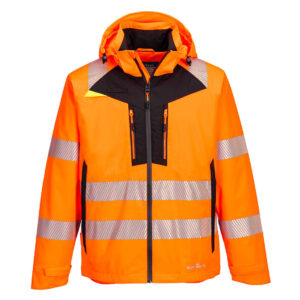 Portwest DX4 Hi-Vis Regenjack bedrukken