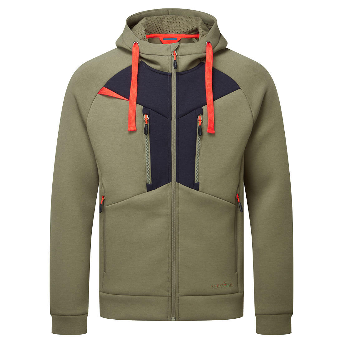 Portwest DX4 Hoodie met rits bedrukken - Afbeelding 4