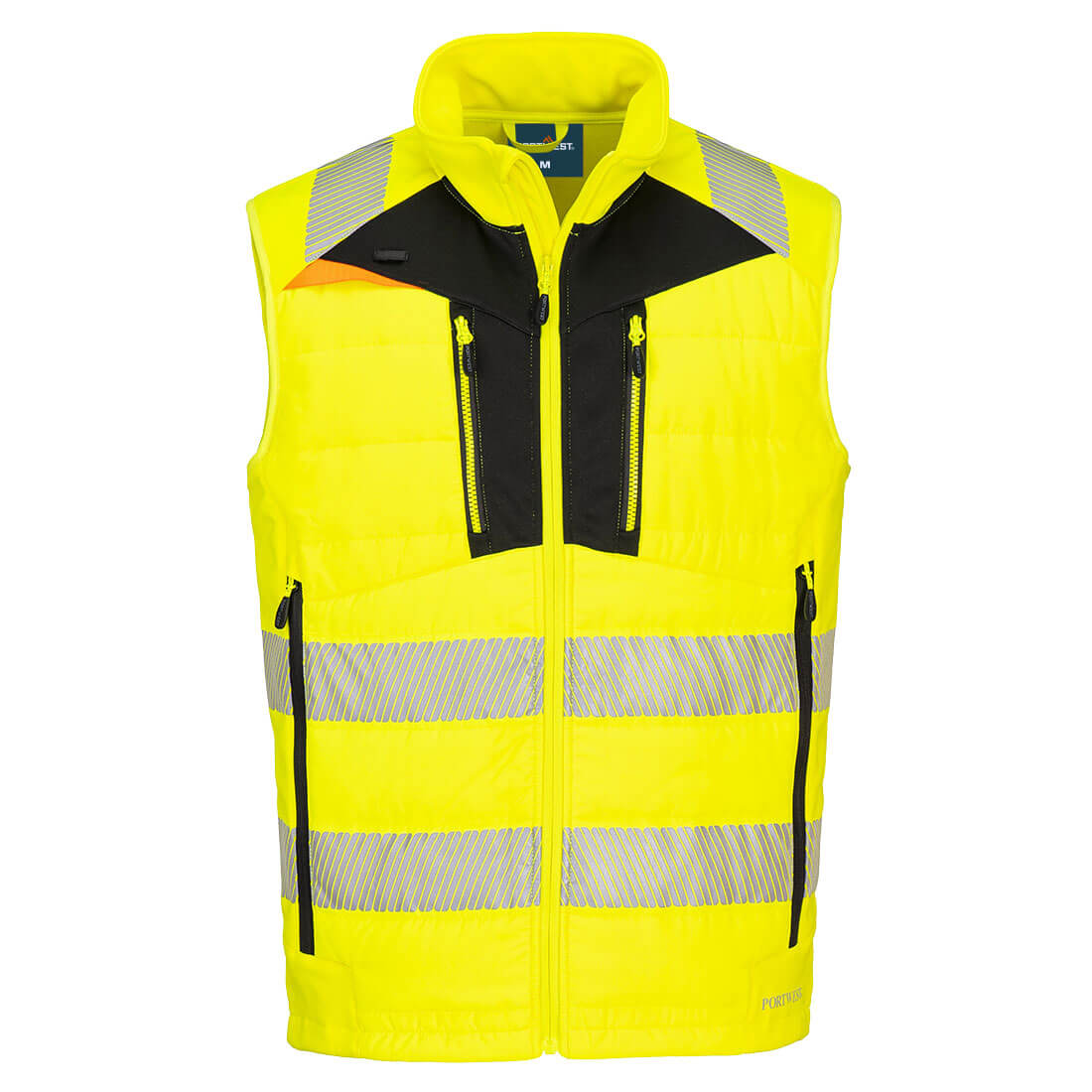 Portwest DX4 Hi-Vis Softshell Gilet bedrukken - Afbeelding 2