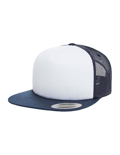 FlexFit Foam Trucker With White Front bedrukken - Afbeelding 2