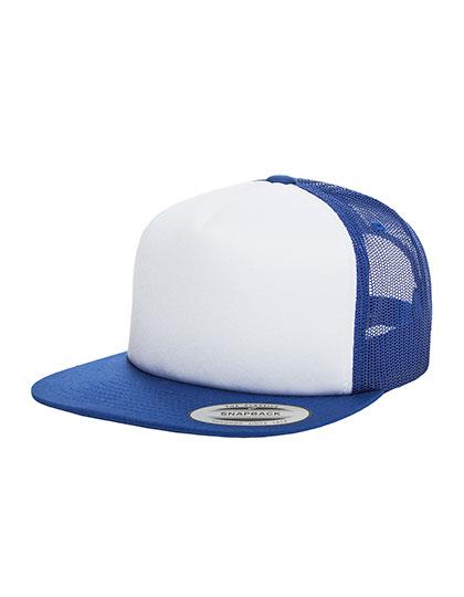 FlexFit Foam Trucker With White Front bedrukken - Afbeelding 3