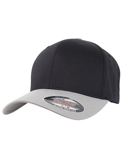 FlexFit Flexfit Wooly Combed 2-Tone Cap bedrukken - Afbeelding 2
