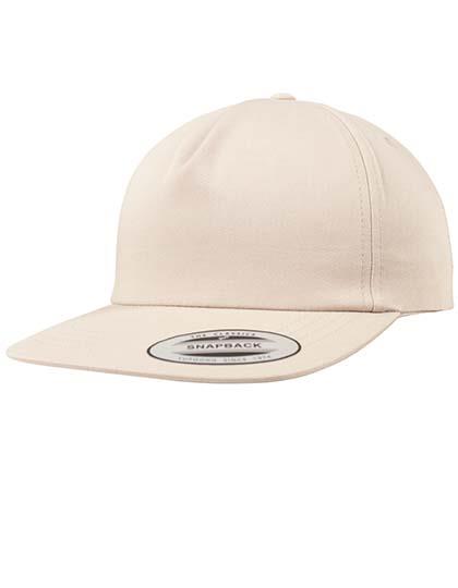FlexFit Unstructured 5-Panel Snapback bedrukken - Afbeelding 3
