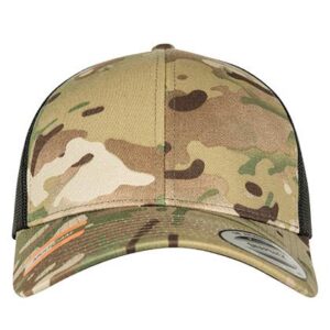 FlexFit Retro Trucker Multicam Cap bedrukken