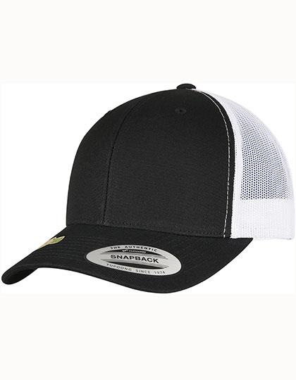 FlexFit YP Classics Recycled Retro Trucker Cap 2-Tone bedrukken - Afbeelding 2
