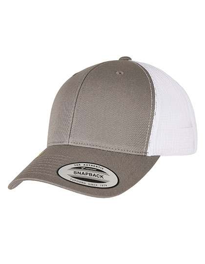 FlexFit YP Classics Recycled Retro Trucker Cap 2-Tone bedrukken - Afbeelding 4