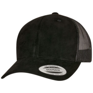 FlexFit Suede Leather Trucker Cap bedrukken