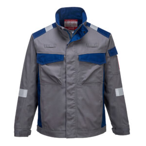 Portwest Bizflame Ultra twee kleuren jack bedrukken