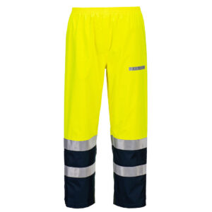 Portwest Bizflame Regen+ Hi-Vis Vlamboog Broek (regular) bedrukken