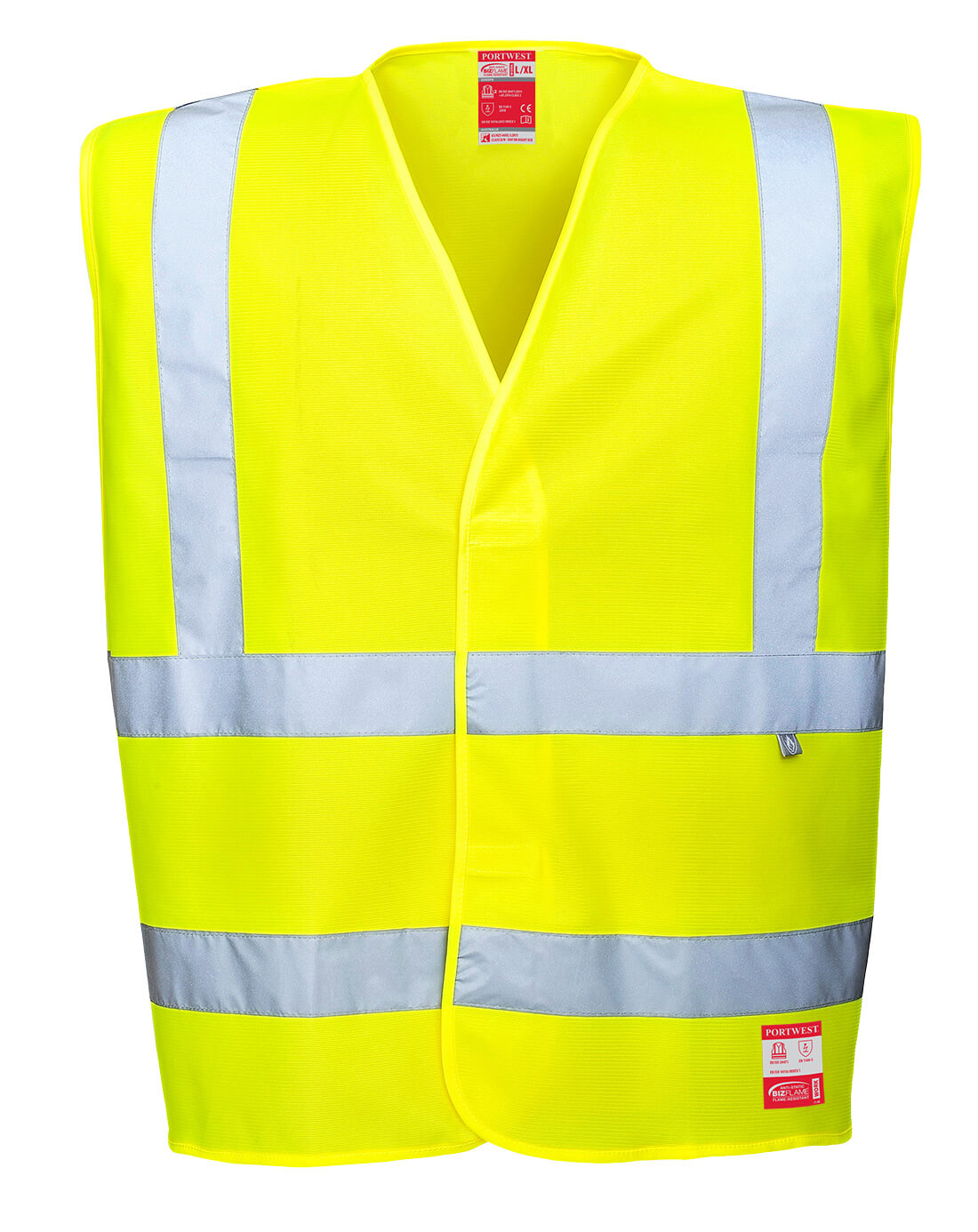 Portwest Hi-Vis Antistatisch en vlamvertragend Vest bedrukken - Afbeelding 2