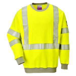 Portwest FR Modaflame Anti-statisch Hi-Vis Sweatshirt bedrukken