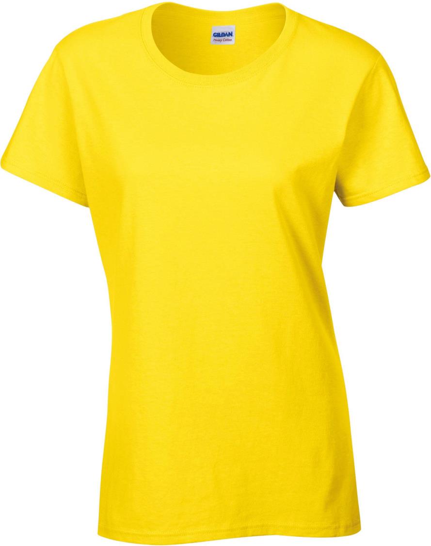 Gildan Heavy Cotton Semi-fitted Ladies' T-shirt bedrukken - Afbeelding 3