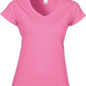 Gildan Softstyle Fitted Ladies' V-neck T-shirt bedrukken