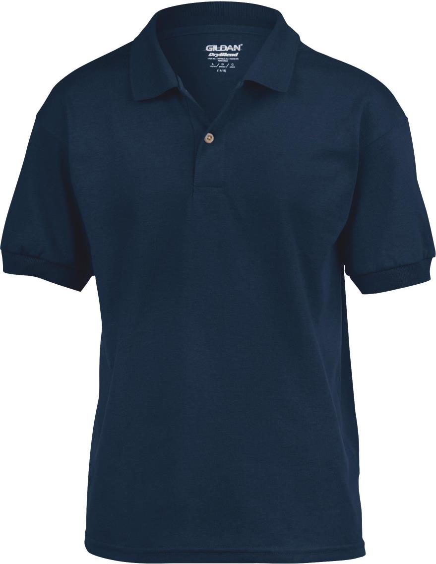 Gildan Dryblend Classic Fit Youth Jersey Polo bedrukken - Afbeelding 2