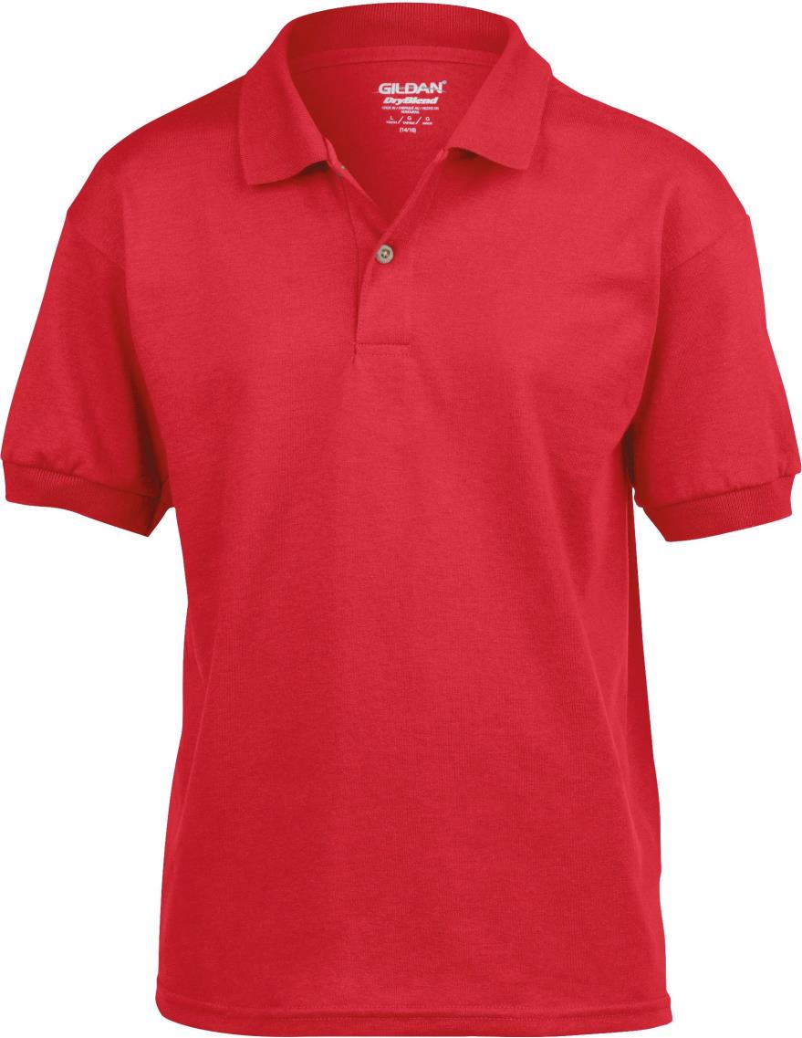 Gildan Dryblend Classic Fit Youth Jersey Polo bedrukken - Afbeelding 4