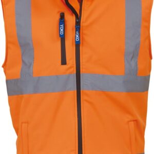 YOKO Signalisatiegilet van softshell bedrukken