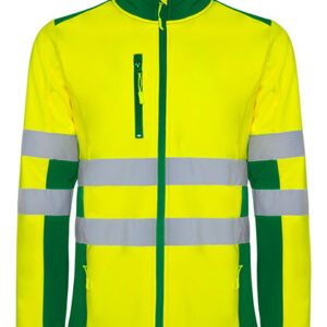 Roly Antares Hi-Viz Softshell Jacket bedrukken