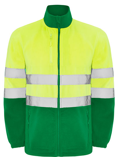 Roly Altair Hi-Viz Fleece Jacket bedrukken - Afbeelding 2