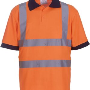 YOKO High Visibility Short Sleeve Polo Shirt bedrukken