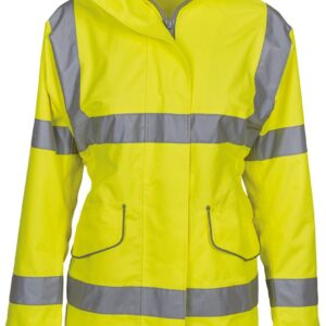 YOKO Hi-Vis ladies' executive jacket bedrukken