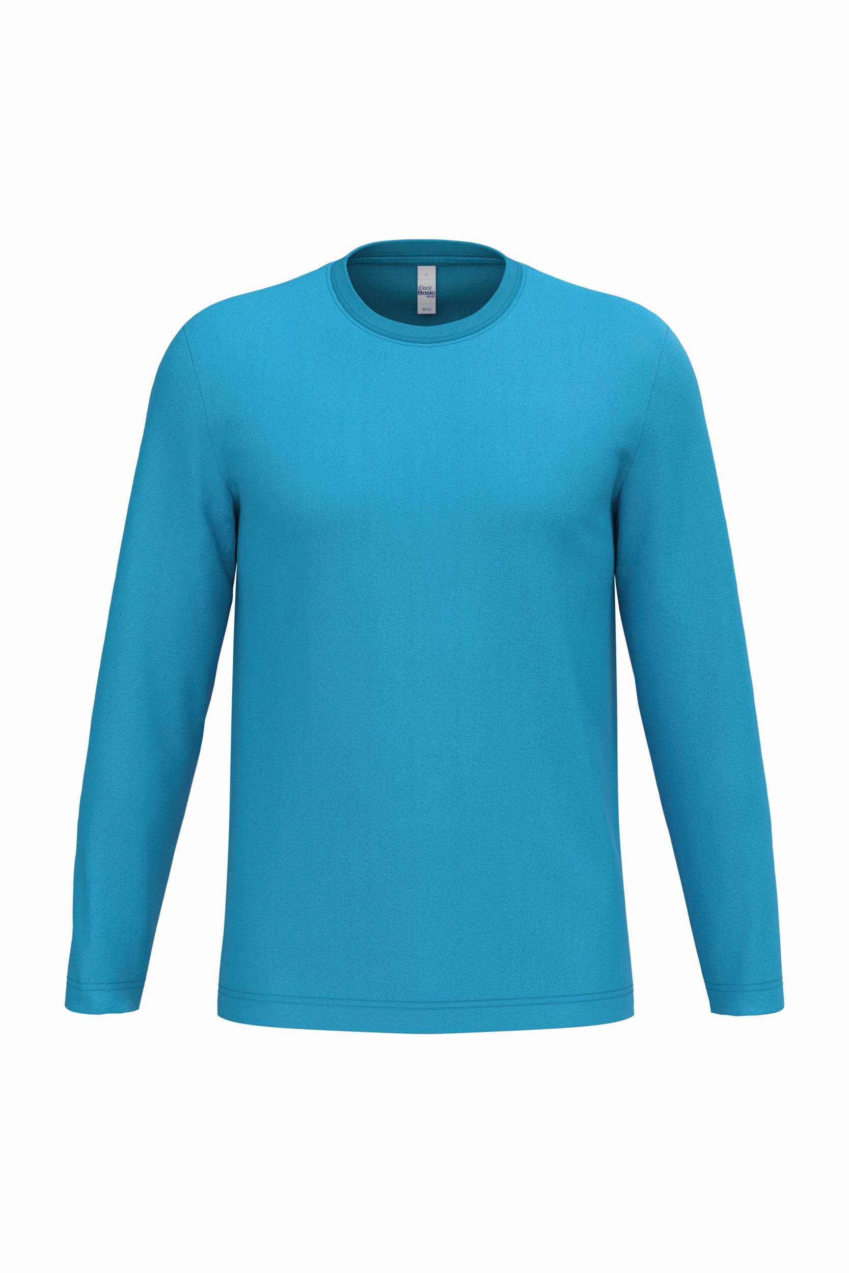 iDeal Basic Brand iDeal150 uniseks T-shirt LSL bedrukken - Afbeelding 2