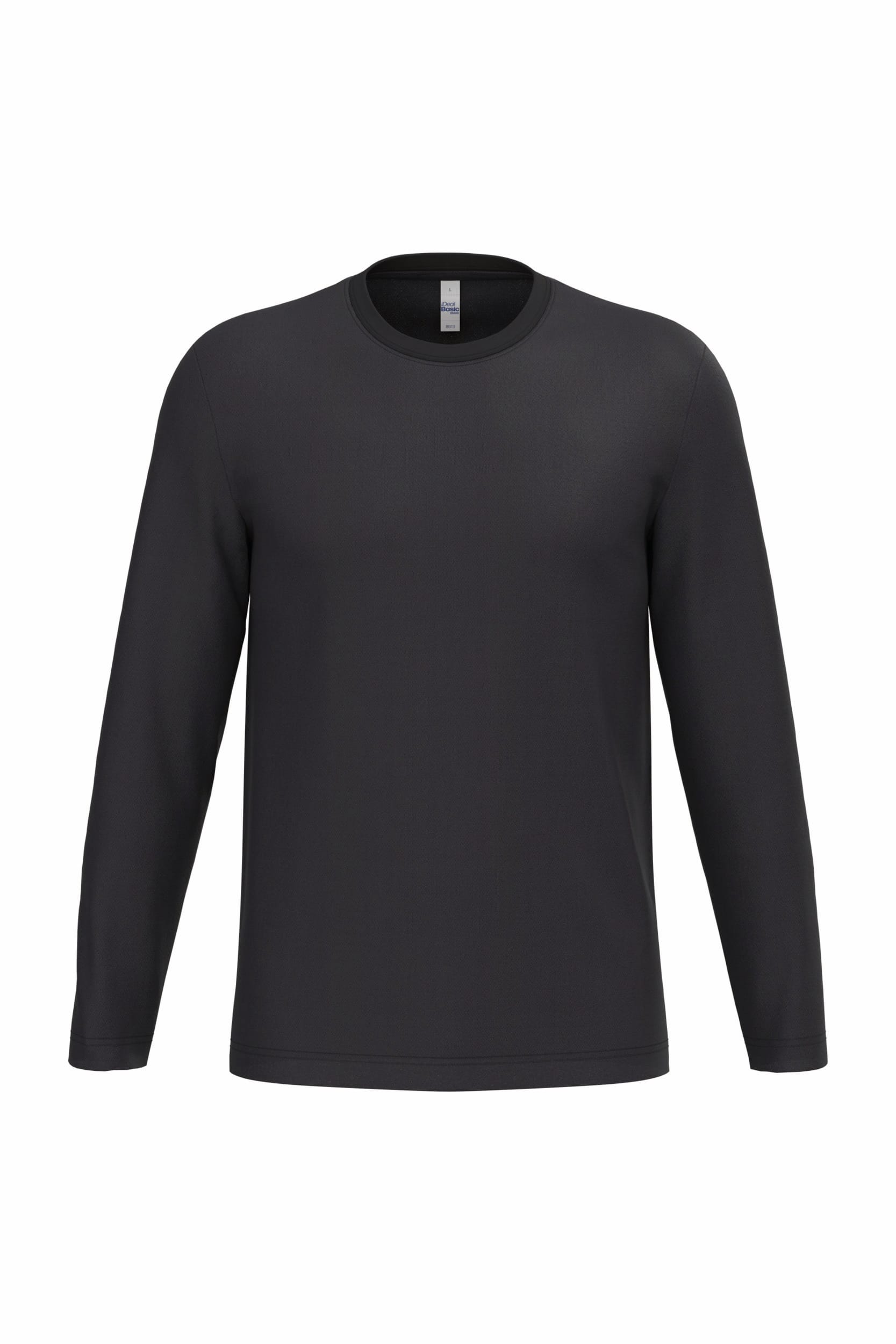 iDeal Basic Brand iDeal150 uniseks T-shirt LSL bedrukken - Afbeelding 3