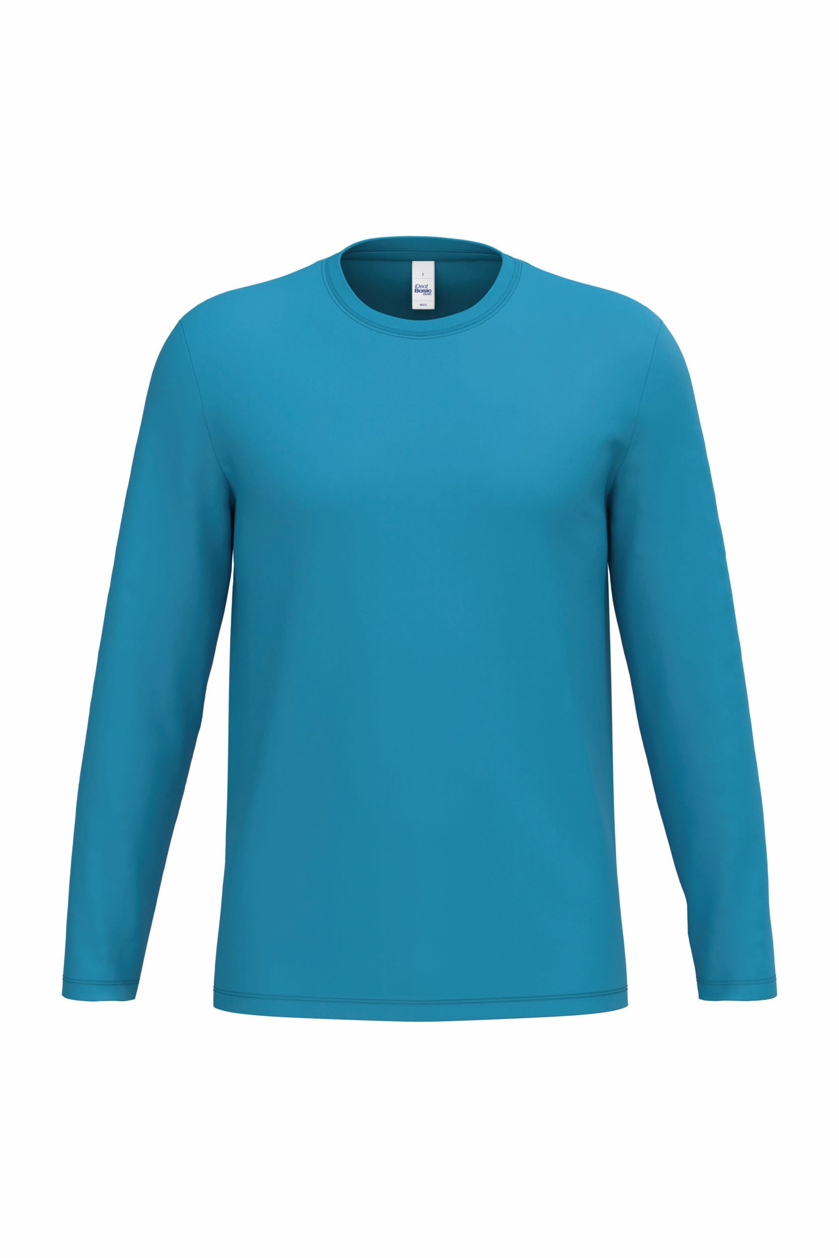 iDeal Basic Brand iDeal190 uniseks T-shirt LSL bedrukken - Afbeelding 2