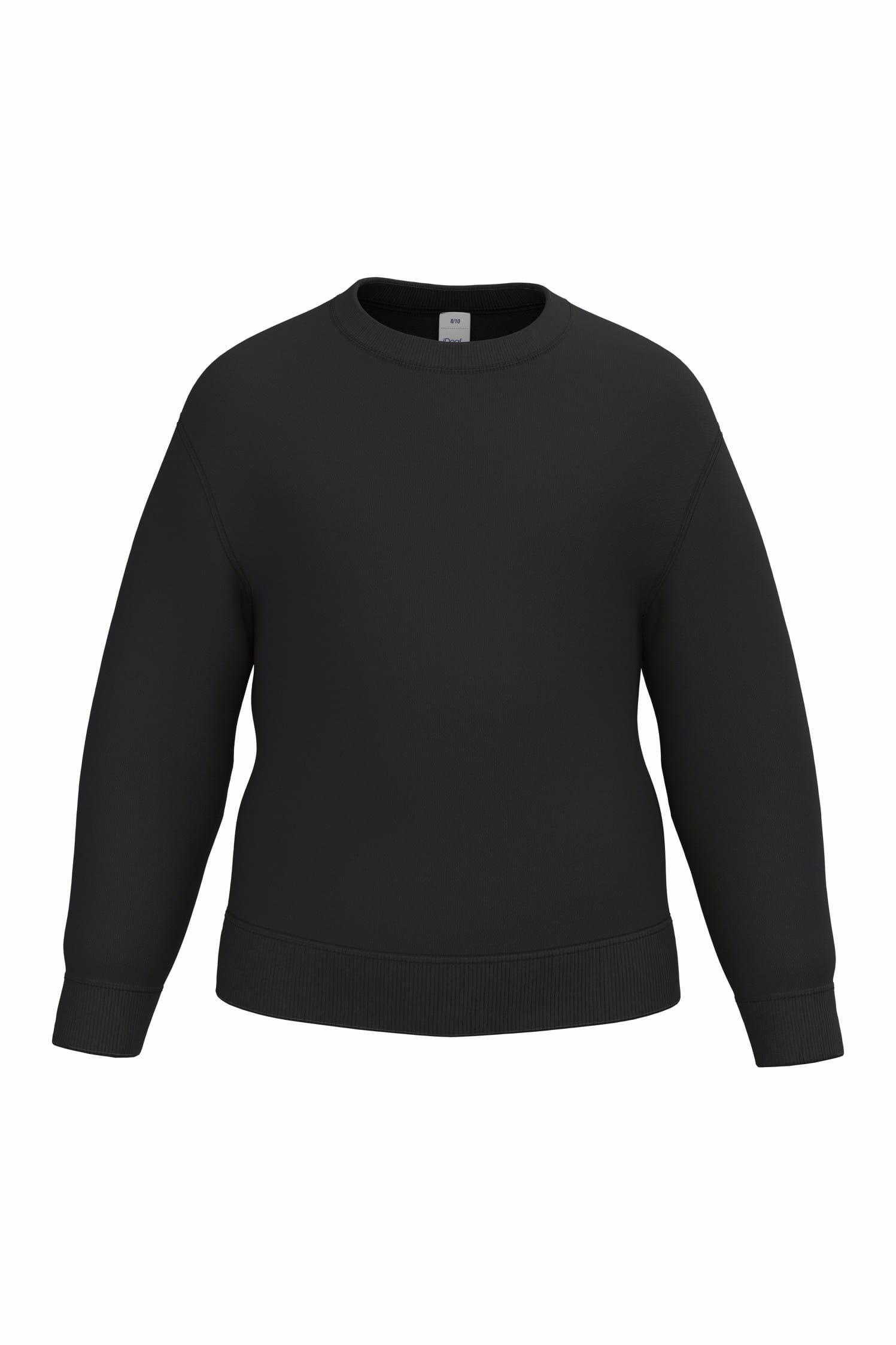 iDeal Basic Brand Kinder sweater met ronde hals bedrukken - Afbeelding 2