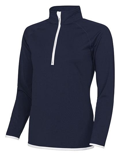 AWDis Just Cool - Women´s Cool 1/2 Zip Sweat bedrukken