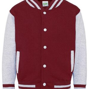 AWDis Just Hoods - Kids´ Varsity Jacket bedrukken