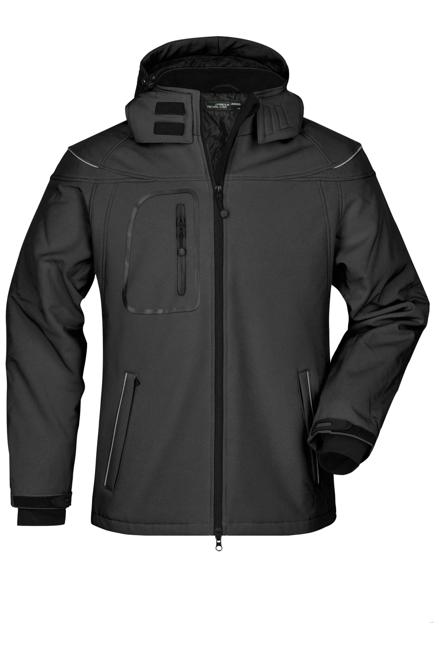 Daiber Men's Winter Softshell Jacket bedrukken - Afbeelding 2