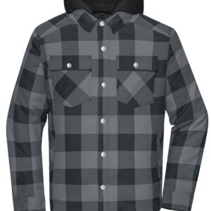 Daiber Workwear Check Shirt Jacket bedrukken