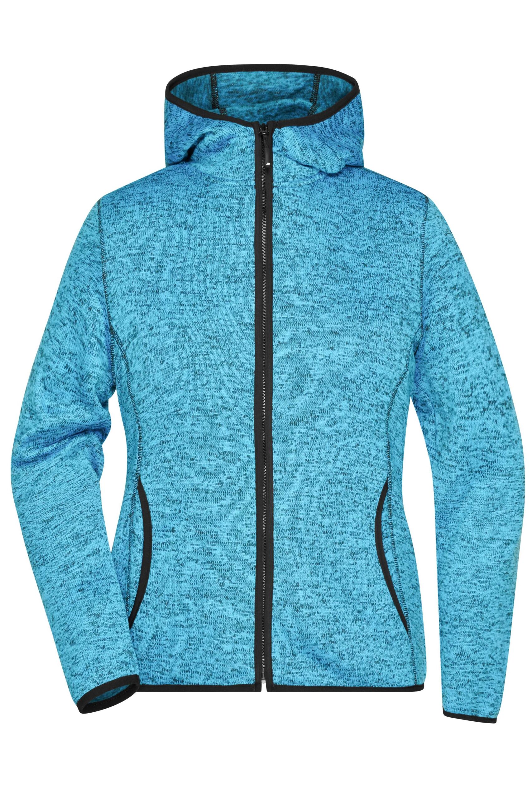 Daiber Ladies' Knitted Fleece Hoody bedrukken