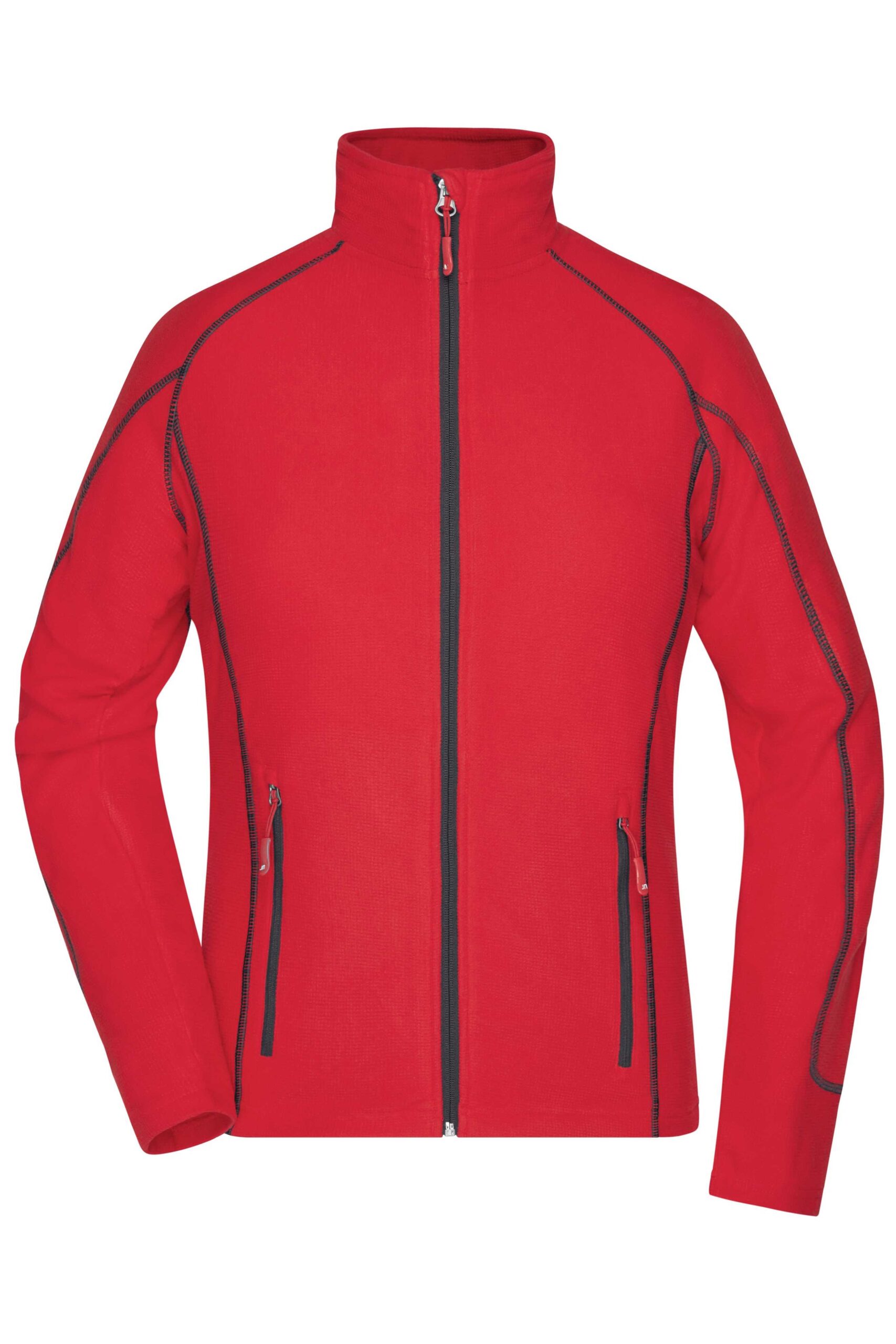 Daiber Ladies' Structure Fleece Jacket bedrukken - Afbeelding 4