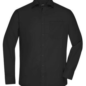 Daiber Men's Shirt Long-Sleeved Micro-Twill bedrukken