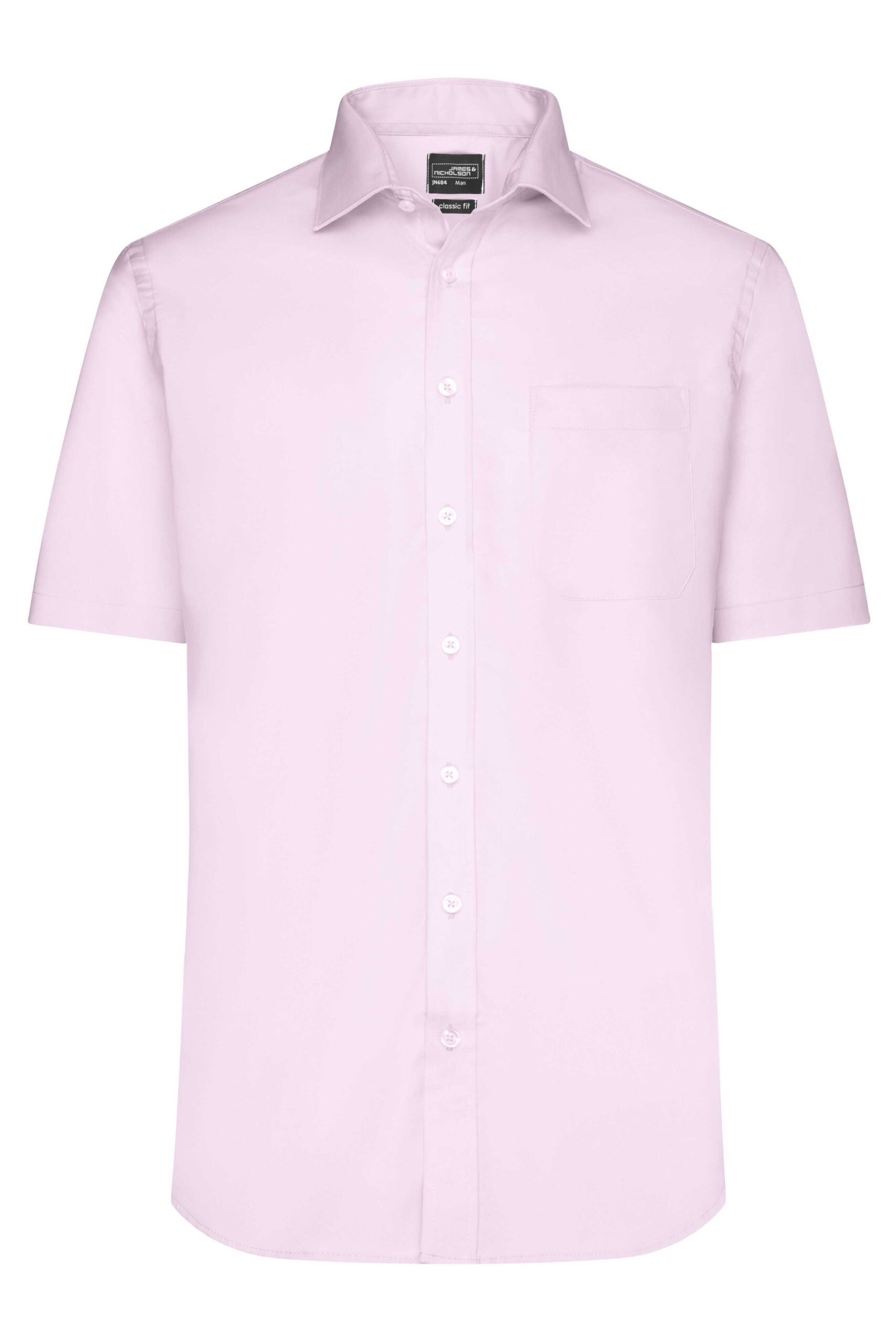 Daiber Men's Shirt Short-Sleeved Micro-Twill bedrukken - Afbeelding 3
