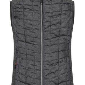 Daiber Ladies' Knitted Hybrid Vest bedrukken