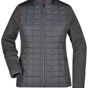 Daiber Ladies' Knitted Hybrid Jacket bedrukken
